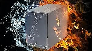 AG-Backup  votre boite noir de stockage, à l’épreuve du feu et de l’eau!